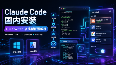 Claude Code 国内安装与 CC-Switch 多模型配置教程