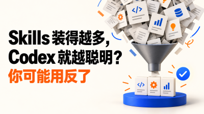 Skills 装得越多，Codex 就越聪明？你可能用反了